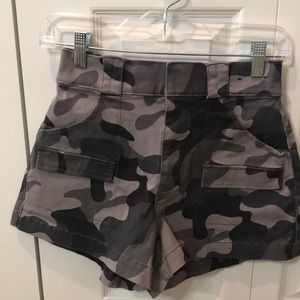 Ultra high rise shorts